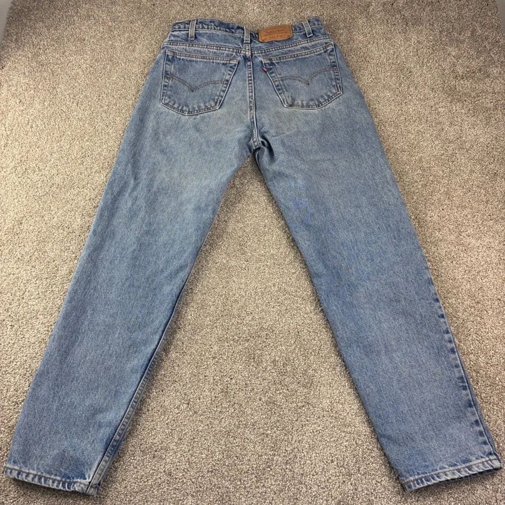 Vintage 90s‎ Levi's 550 Relaxed Fit Tapered Leg Jeans Made USA Puerto Rico 32x31